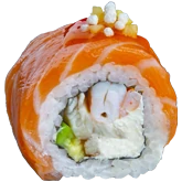 Авторский ролл Bubble Fish заказать суши min