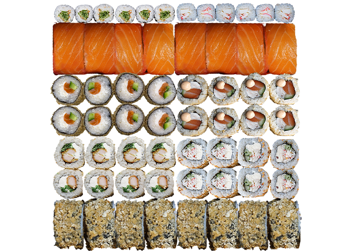 Два Лосося 1,5кг заказать суши Киев Budusushi Два Лосося 1,5кг заказать суши