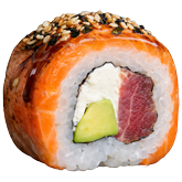 Авторський рол лосось BBQ заказать суши min