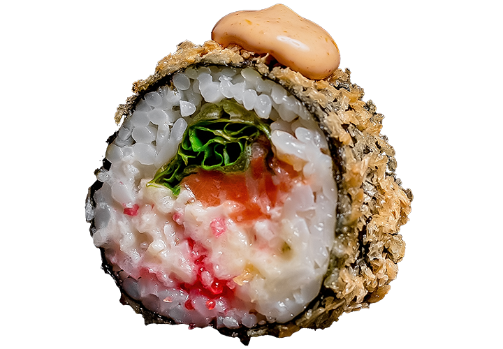 Гарячий рол Лосось Пармезан заказать суши Київ Budusushi Гарячий рол Лосось Пармезан заказать суши