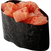 Гункан з лососем заказать суши min