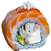 Авторський рол Bubble Fish заказать суши min