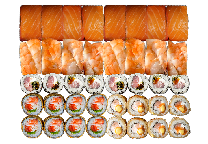 Топ Мікс заказать суши Київ Budusushi Топ Мікс заказать суши