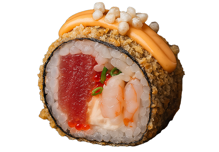 Горячий ролл Темпура Микс заказать суши Киев Budusushi Горячий ролл Темпура Микс заказать суши