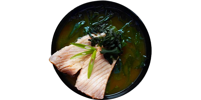 Місо суп з лососем заказать суши Київ Budusushi Місо суп з лососем заказать суши