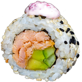 Каліфорнія з лососем теріякі заказать суши min