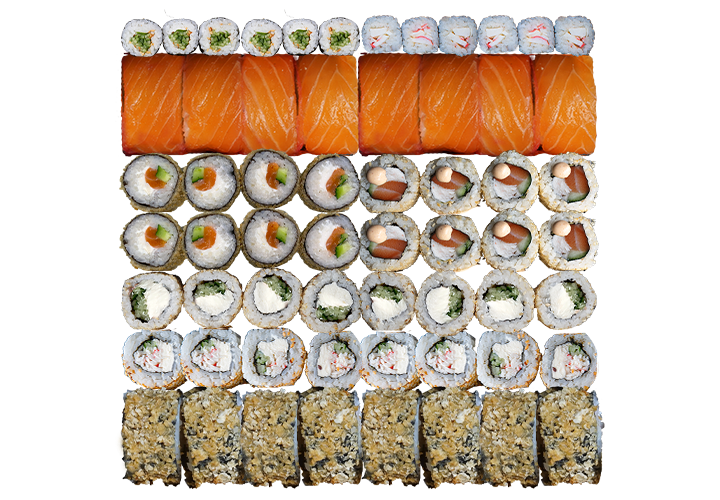 Суші Хіт 1,5кг заказать суши Київ Budusushi Суші Хіт 1,5кг заказать суши