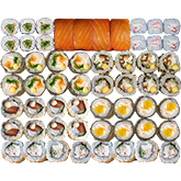 Шалена Філа 1,4кг суші сет заказать суши min Budusushi Шалена Філа 1,4кг суші сет заказать суши min